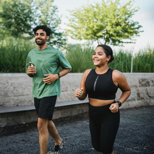 healthy life running image